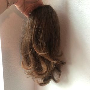 Troika International 12” Brunette Curly Ponytail